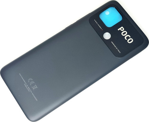 Xiaomi Poco C40 kasa Arka Pil Batarya Kapağı SİYAH