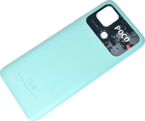 Xiaomi Poco C40 kasa Arka Pil Batarya Kapağı MAVİ