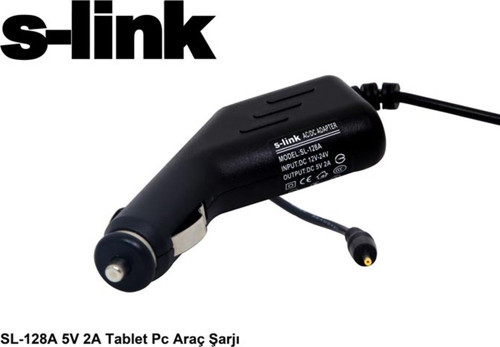 SL-128A 5v 2a Tablet pc Araç Şarj Adaptörü