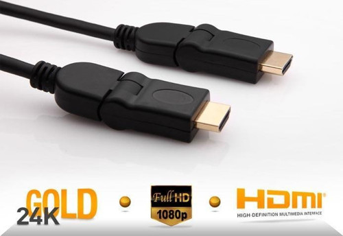 SLX-318 HDMI M-M 5m Altın Uçlu 24K + L Kon. 1.4 Ver. 3D Kablo