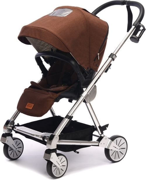 Baby Prelude Special Edition Air Luxury Çift Yönlü Bebek Arabası Kahve