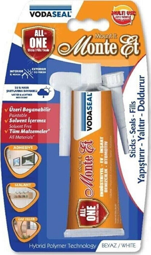 Beyaz Monte ET 75Gr (Yapıştırır-Yalatır-Doldurur)