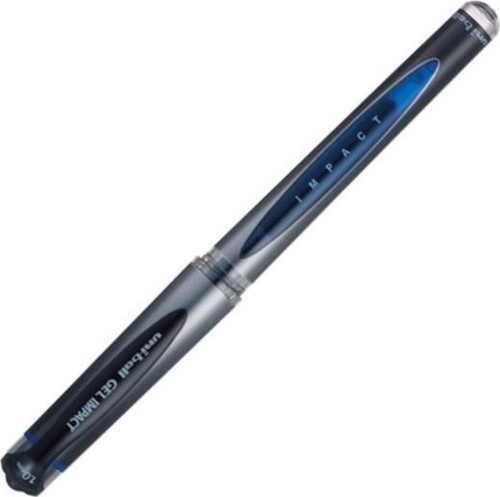 UNI IMZA KALEMI GEL IMPACT UM-153S 1.0 MAVI - (12 Adet)