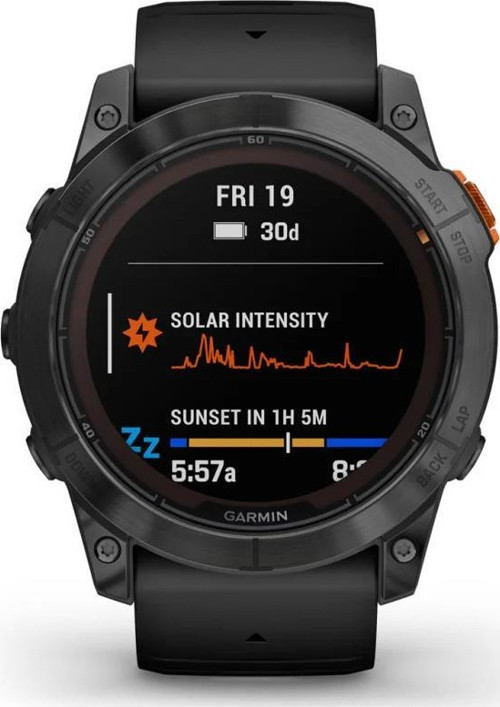 Fenix 7x Pro Solar Slate Gri - Siyah Kayış