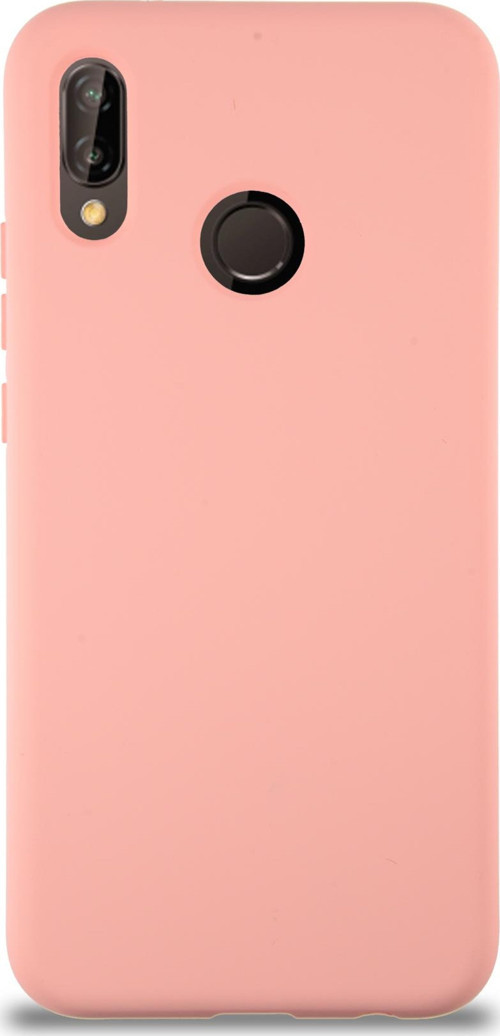 Xiaomi Redmi Note 7 Pro Kapak İçi Kadife Kamera Korumalı Lansman Silikon Kılıf - Pembe