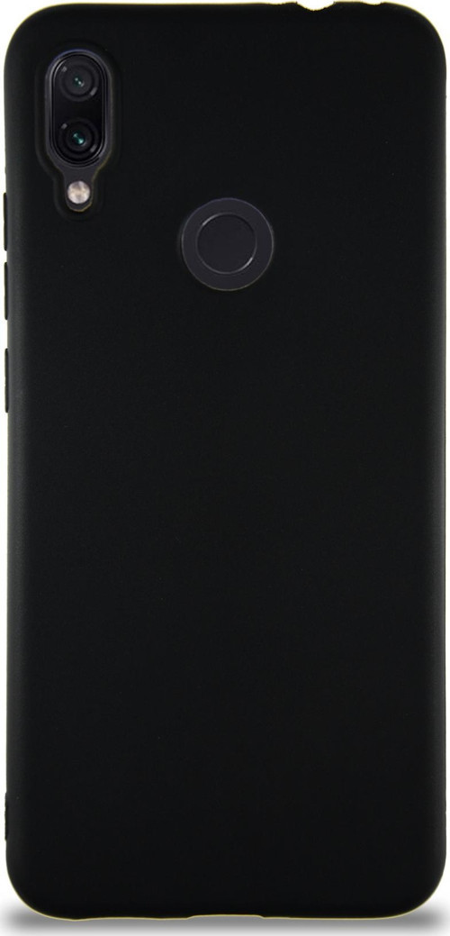 Xiaomi Redmi Note 7 Pro Kılıf Soft Premier Renkli Silikon Kapak - Siyah