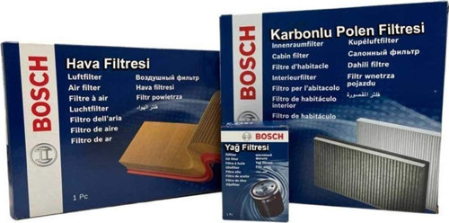 Vw Jetta 1.6 Fsı Benzinli Filtre Bakım Seti 2006-2010|Hava+Yağ+Karbonlu Polen
