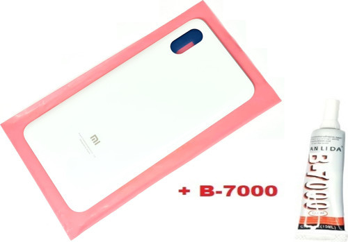 Xiaomi Mi 8 Pro Arka Pil Batarya Kapak (CAM+B-7000) BEYAZ