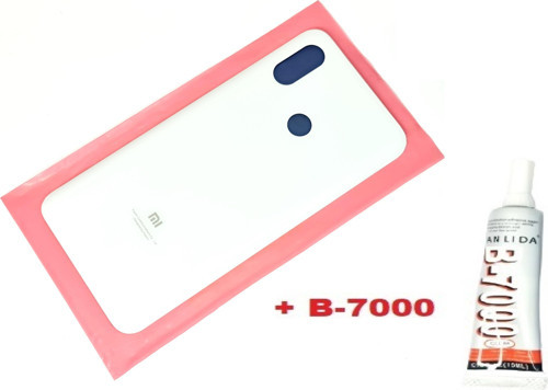 Xiaomi Mi 8 Arka Kapak Batarya Pil Kapağı (CAM+B-7000) BEYAZ
