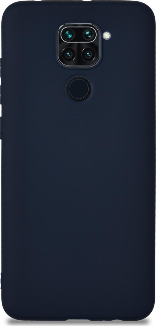 Xiaomi Redmi Note 9 Kılıf Kamera Korumalı Premier Silikon Kapak - Lacivert