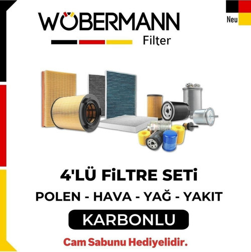 Skoda Octavia 1.6 Tdi Filtre Bakım Seti 2013-2019 4K