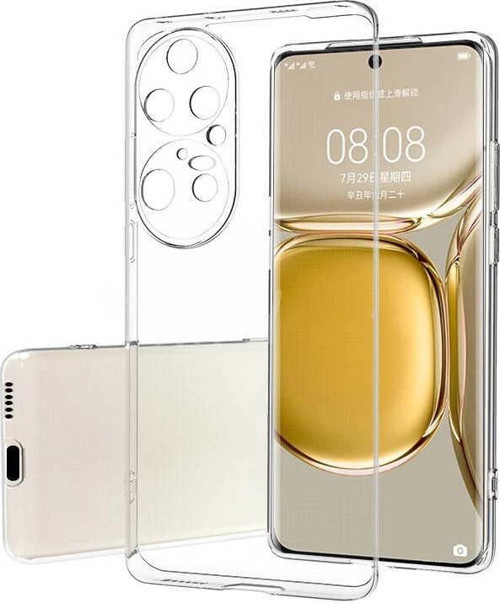 Huawei P50 Pro Kapak Kamera Korumalı Süper Silikon Kılıf