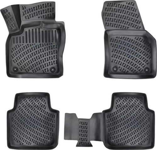 Seat Leon 1998-2004 3D Siyah Kokusuz Havuzulu Paspas Takımı