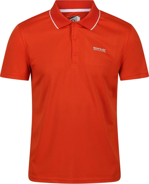Maverik V Polo Yaka Erkek T-Shirt-TURUNCU