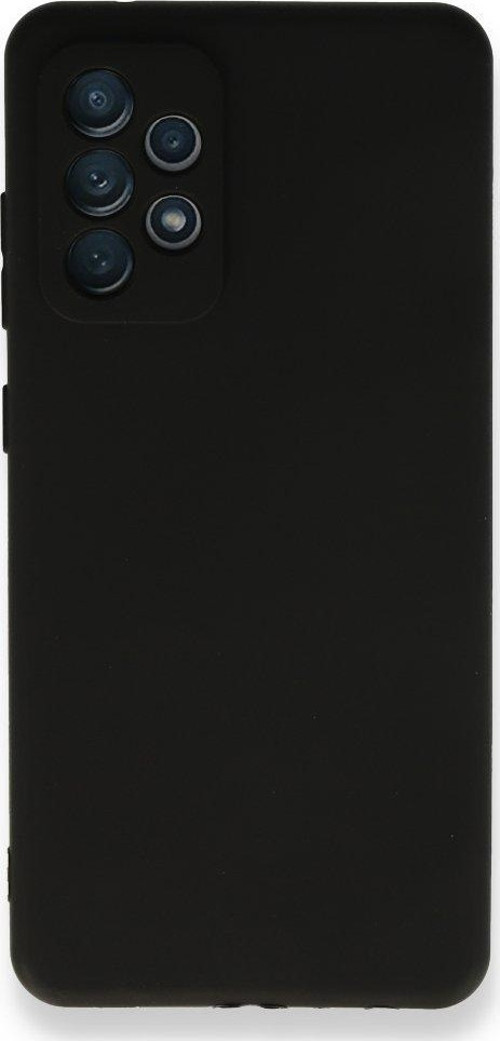 Samsung Galaxy A33 5G Kapak Mat Siyah Yumuşak Silikon Kılıf