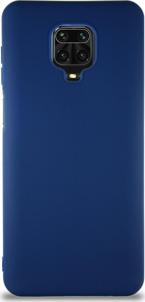 Xiaomi Redmi Note 9 Pro Kılıf Soft Premier Renkli Silikon Kapak - Lacivert