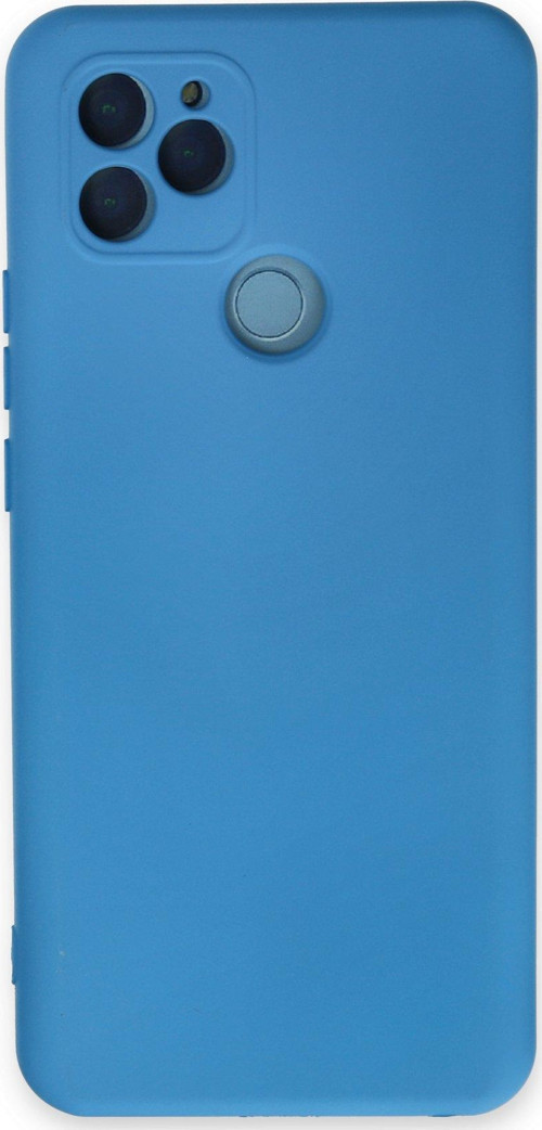 General Mobile GM22 Kapak Kamera Korumalı Içi Kadife Lansman Silikon Kılıf - Mavi