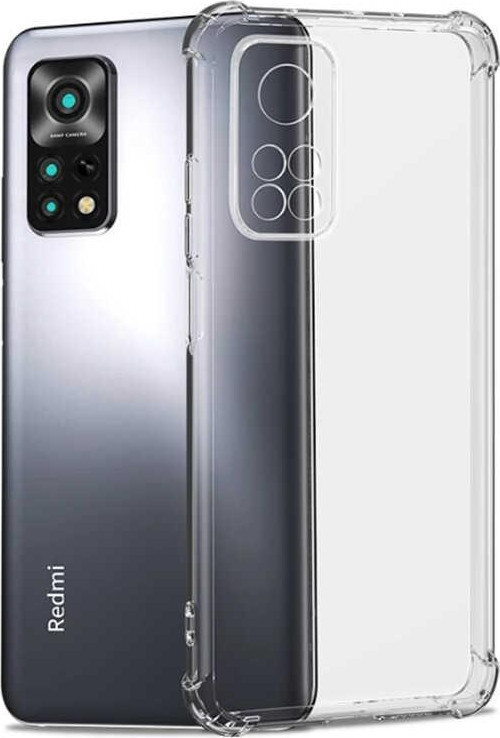 Xiaomi Redmi Note 11 Pro 5G Kapak Kamera Korumalı Şeffaf Antishock Köşe Korumalı Silikon Kılıf