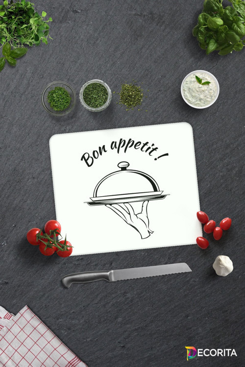 Cam Kesme Tahtası - Cam Kesme Tablası | Bon Appetit - Servis | 29cm x 34cm