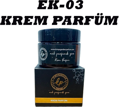 Krem Parfüm Ek-03 Eros Nane Elme Vanilya ( Alkolsüz )