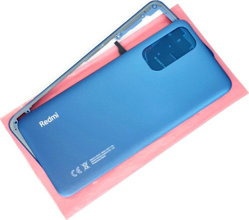 Xiaomi Redmi Note 11 KASA Arka Pil Batarya Kapağı (TAMİR SETİ) MAVİ