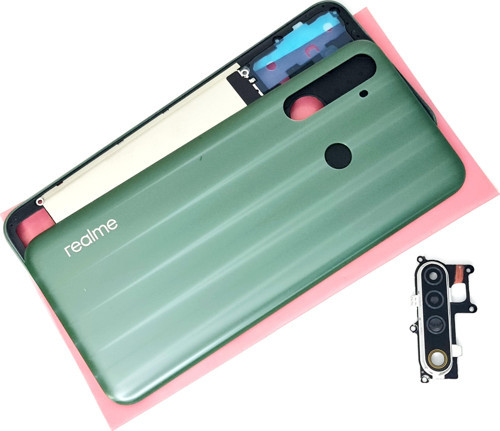 Oppo Realme 6İ KASA Arka Pil Batarya Kapağı (TAMİR SETİ) YEŞİL