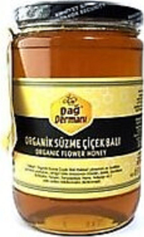 Dağ Dermanı Süzme Çiçek Balı 850 Gr.(Sertifikalı Organik)