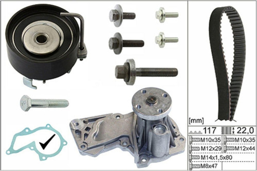 Ford Fiesta Vı 1.25 / 1.4 / 1.6 Benzin Triger Seti Devirdaimli 2008-2017
