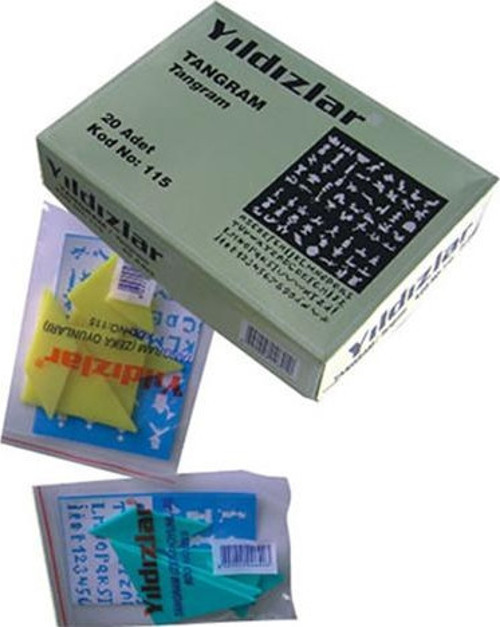 Yıldızlar Tangram Zeka Oyunu Kod:115