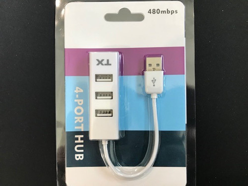 ACUSB24W 4Port Usb Hub Beyaz 2.0 480Mbps (0,11cm Kablo Uzunluğu)