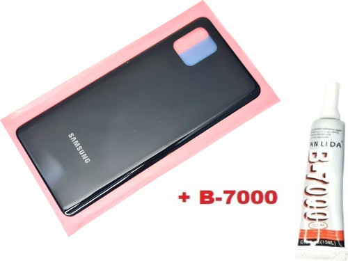 Samsung Galaxy NOTE 10 LİTE Arka Pil Batarya Kapağı (CAM+B-7000) SİYAH