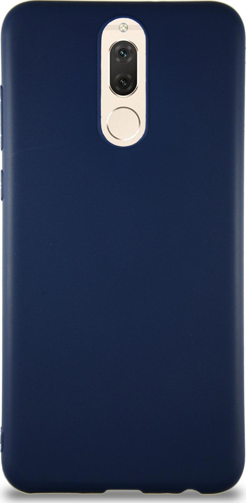 Huawei Mate 10 Lite Kılıf Soft Premier Renkli Silikon Kapak - Lacivert