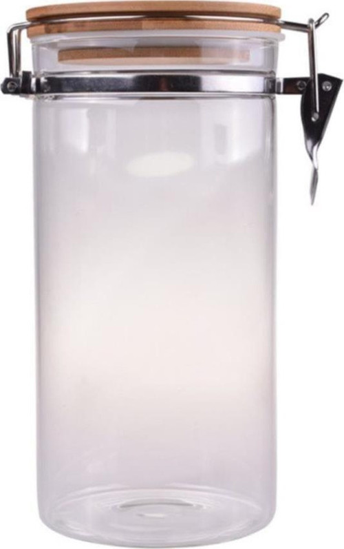 Mada Kilitli Cam Saklama Kabı 1300ml 20Cm B0794