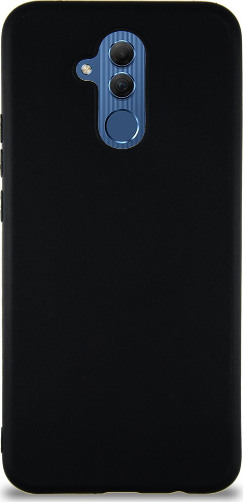 Huawei Mate 20 Lite Kılıf Soft Premier Renkli Silikon Kapak - Siyah