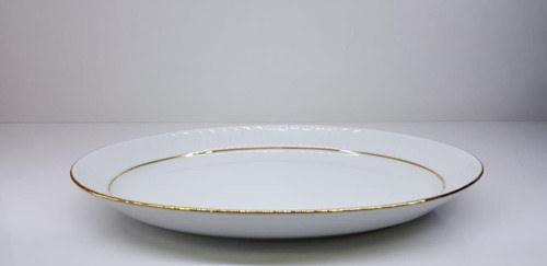 Güral Porselen Yaldızlı Kayık Tabak 3lü 30cm SF30CK