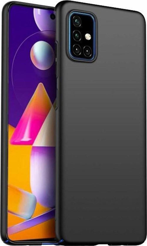 Samsung Galaxy M31s Kapak Mat Siyah Silikon Lux Kılıf