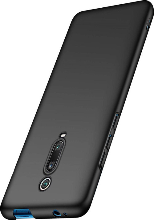 Xiaomi Mi 9T Kapak Mat Siyah Silikon Lux Kılıf