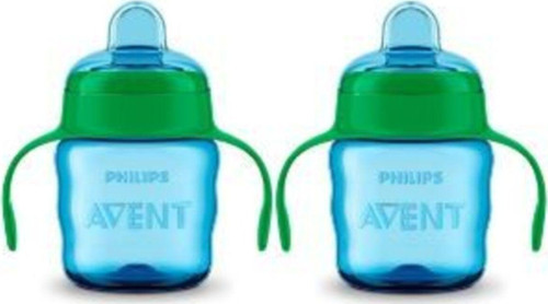 Erkek Çocuk Eğitici Damlatmaz Bardak 6 Ay 200 Ml X 2 Adet