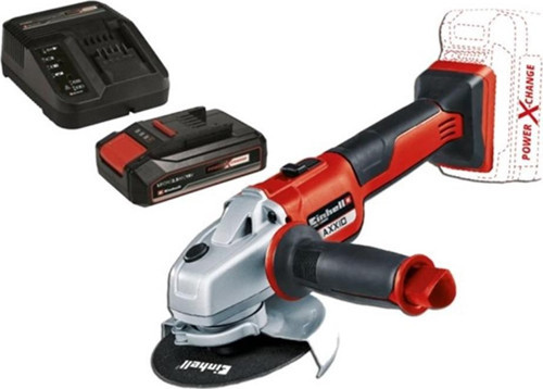 EINHELL AXXIO 125 MM 2.5 AH AKÜLÜ STARTER KİT TAŞLAMA MAKİNESİ