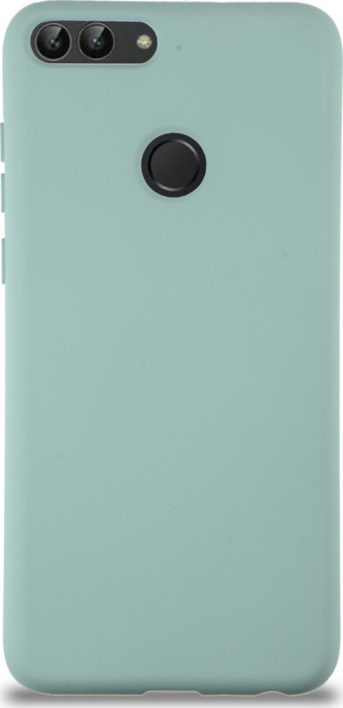 Huawei P Smart Kapak İçi Kadife Lansman Silikon Kılıf - Turkuaz