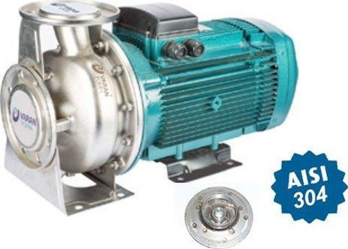 CA50-32-160/2.2T Komple Paslanmaz AISI 304 Kapalı Fanlı Santrifüj Pompa Trifaze 3 Hp 31 mss 22 m³/h