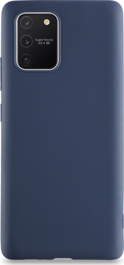 Samsung Galaxy S 10 Lite Kılıf Kamera Korumalı Premier Silikon Kapak - Lacivert