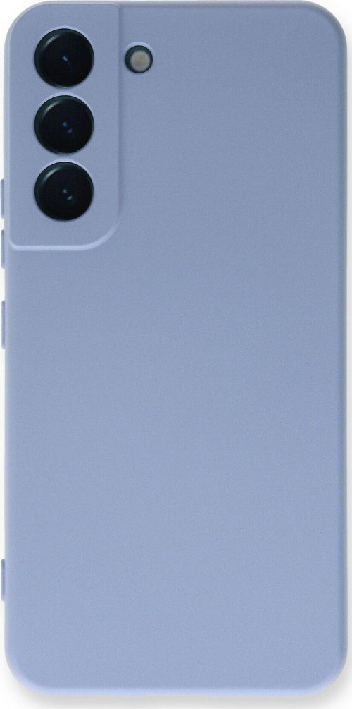 Samsung Galaxy S23 Plus Kapak İçi Kadife Kamera Korumalı Lansman Silikon Kılıf - Lila
