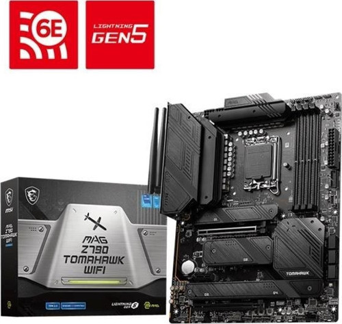 Mag Z790 Tomahawk Wıfı Ddr5 7200mhz 4xm.2 1xhdmı 1xdp Usb 3.2 1700 Atx (12. / 13. Ve 14