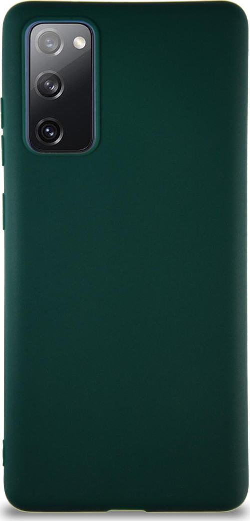 Samsung Galaxy S20 FE Kılıf Soft Premier Renkli Silikon Kapak - Yeşil