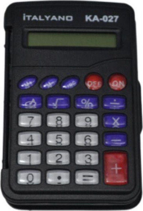 Italyano Dijital Hesap Makinesi Ka-027