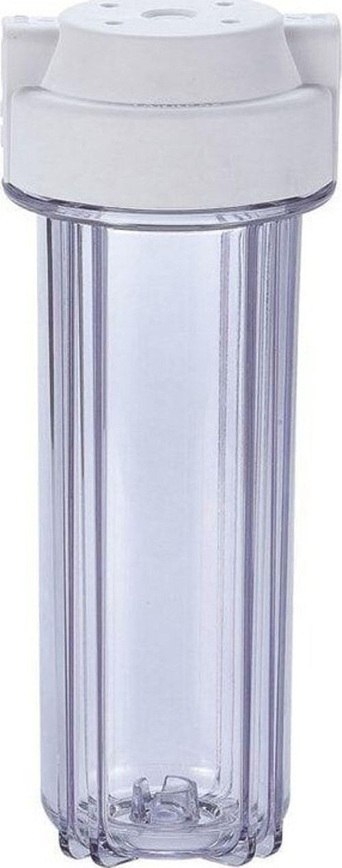 Aquames - Su Arıtma 10 Şeffaf Filtre Kabı 1-4 Bağlantı Nsf Sertifikalı