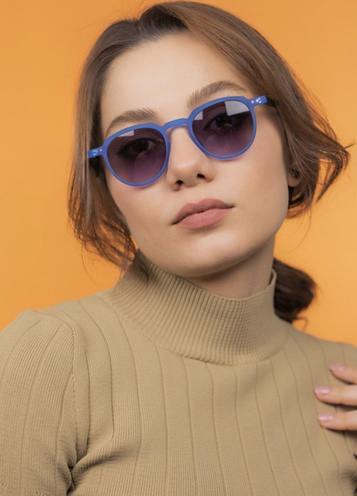 Lucia Mavi Unisex Güneş Gözlüğü