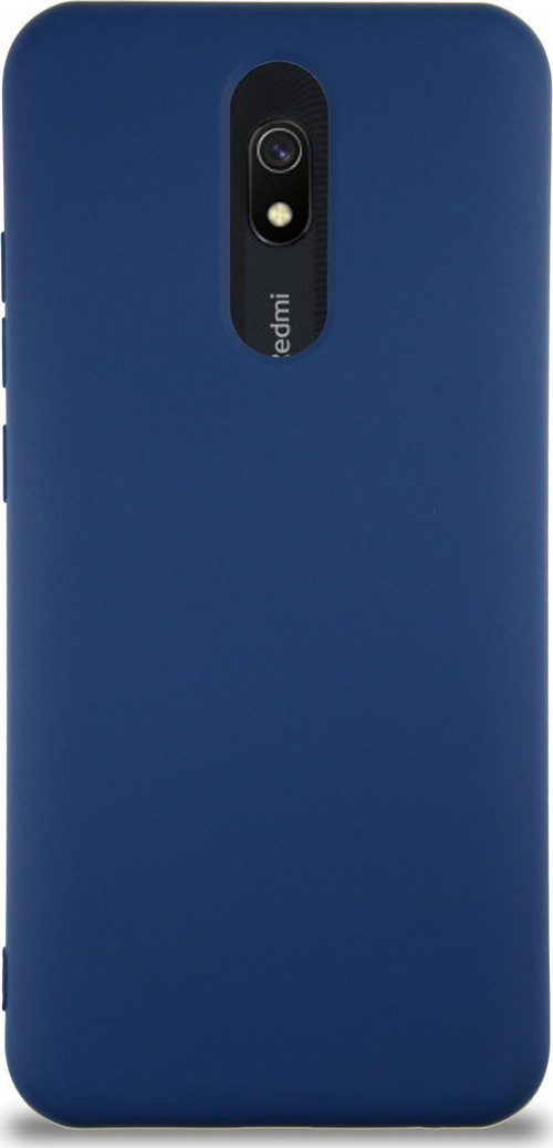 Xiaomi Redmi 8A Kapak İçi Kadife Lansman Silikon Kılıf - Lacivert