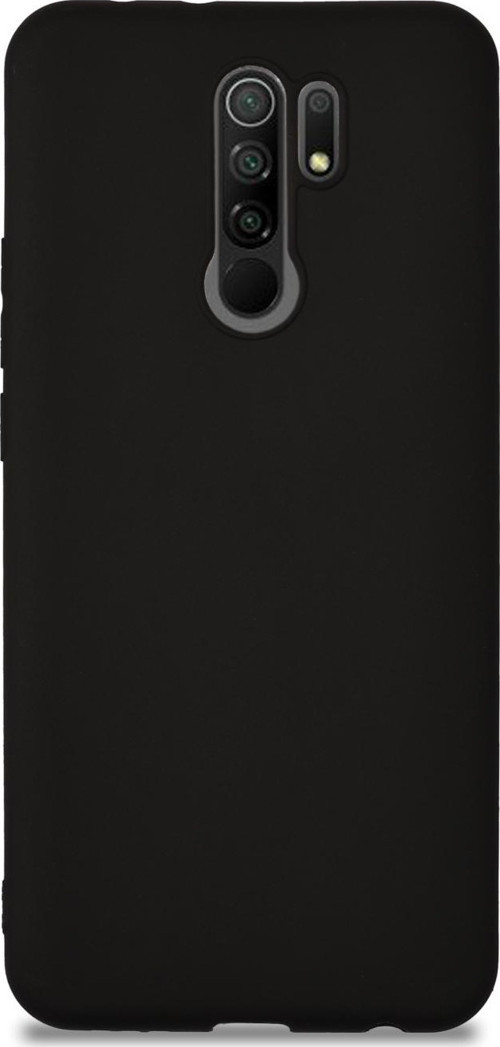 Xiaomi Redmi 9 Kılıf Kamera Korumalı Premier Silikon Kapak - Siyah